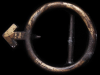 COOL VINTAGE 1970s CUT-OUT SYMBOL FOR MALE BRASS BUCKLE