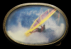 AWESOME 1970s  VINTAGE ***WINDSURFER*** BELT BUCKLE