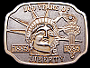 AWESOME VINTAGE 1986 100 YEARS STATUE OF LIBERTY BUCKLE