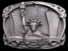 COOL *STATUE OF LIBERTY FLAME OF FREEDOM* PEWTER BUCKLE