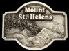 AWESOME 1980 BUCKLE **MT. ST. HELENS VOLCANO** ERUPTION