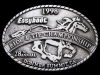 1998 *28TH ANNUAL RIDE & TIE CHAMPIONSHIP* BELT BUCKLE