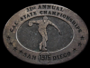 VINTAGE 1976 **CAL-STATE BOWLING CHAMPIONSHIPS** BUCKLE
