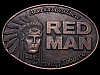 COOL VINTAGE 1988 **RED MAN CHEWING TOBACCO** BELT BUCKLE