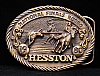 VINTAGE **1980 NATIONAL FINALS RODEO** BELT BUCKLE