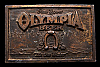 AWESOME 1970s BUCKLE **OLYMPIA BEER** IT'S THE WATER