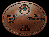 **KANSAS TRAPSHOOTERS ASSOCIATION SINGLES CHAMPIONSHIP** LEATHER BUCKLE
