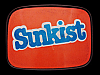 VERY COOL VINTAGE 1970s ****SUNKIST**** SODA BELT BUCKLE