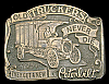 GREAT 1970s VINTAGE ***PETERBILT TRUCKS*** OLD TRUCKERS NEVER DIE BUCKLE