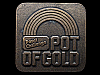 COOL VINTAGE 1980s *PEPSI CHALLENGE POT OF GOLD* BELT BUCKLE