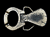 COOL VINTAGE 1970s CUT-OUT **BOTTLE OPENER** BELT BUCKLE