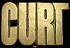 **NOS** VINTAGE 1970s CUT-OUT NAME ***CURT*** SOLID BRASS BUCKLE