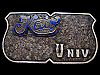 VERY COOL VINTAGE 1970s KEIO UNIVERSITY (JAPAN) BELT BUCKLE