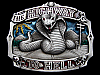 NOS VINTAGE 1991 THE HIGHWAY TO HELL (COBRA) BELT BUCKLE
