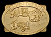 **NOS** VINTAGE 1997 ***JOHN DEERE*** LIMITED EDITION 24K GOLD PLATED BUCKLE