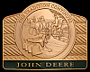 **NOS** VINTAGE 1998 ***JOHN DEERE*** LIMITED EDITION 24K GOLD PLATED BUCKLE