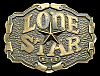 AMAZING VINTAGE 1975 ***LONE STAR BEER*** w/BUILT IN BOTTLE OPENER BELT BUCKLE