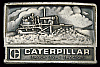 AWESOME VINTAGE 1980s **CATERPILLAR** BULLDOZER TRACK-TYPE TRACTOR BUCKLE
