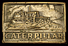 AWESOME VINTAGE 1980s **CATERPILLAR** BULLDOZER TRACK-TYPE TRACTOR BUCKLE