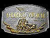 1992 **WORLD WAR II REMEMBERED 1941-1945** (IWO JIMA ARTWORK) BELT BUCKLE