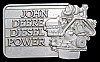 **NOS** VINTAGE 1982 ***JOHN DEERE*** TRACTORS DIESEL POWER BUCKLE