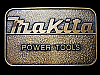 NOS REALLY NICE VINTAGE 1970s MAKITA POWER TOOLS BELT BUCKLE