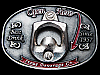 ITSUS BEVERAGE CO. BEST DRINK SINCE 1957 OPEN HERE (BOTTLE OPENER) BELT BUCKLE