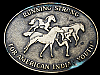 ***RUNNING STRONG FOR AMERICAN INDIAN YOUTH*** BELT BUCKLE