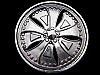 2004 SPINNER CAR WHEELS/RIMS (REALLY SPINS) BELT BUCKLE