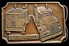VINTAGE 1977 BUCKLE *KENWORTH TRUCK* CABOVER LONG NOSE