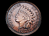 REALLY GREAT VINTAGE 1970s REPLICA 1877 INDIAN HEAD PENNY BELT BUCKLE