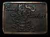 VINTAGE 1970s ***SIDNEY WARRIORS NUMBER 1*** BELT BUCKLE