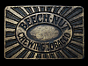 NICE VINTAGE 1970s **BEECH NUT CHEWING TOBACCO** BELT BUCKLE