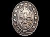 NEAT VINTAGE 1970s AUNT SARAHS EAGLE BURGERS SOUVENIR BELT BUCKLE