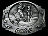 1990 COCA-COLA THROUGH ALL THE YEARS SINCE 1886 BELT BUCKLE