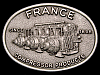 **NOS** 1970s OILFIELD BUCKLE ***FRANCE*** COMPRESSOR PRODUCTS