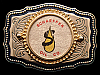 **NOS** 1970s OILFIELD BUCKLE ***SCHAEFFER OIL COMPANY***