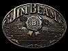 1996 **JIM BEAM KENTUCKY STRAIGHT BOURBON WHISKEY** BOOZE BELT BUCKLE