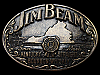 1993 **JIM BEAM KENTUCKY STRAIGHT BOURBON WHISKEY** BOOZE BELT BUCKLE