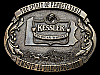 1993 *KESSLER AMERICAN WHISKEY THE SPIRIT OF PENNSYLVANIA* BOOZE BELT BUCKLE
