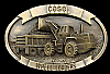 **NOS** VINTAGE 1988 ***J.I. CASE TRACTOR*** WHEEL LOADER HEAVY EQUIPMENT BUCKLE