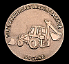 **NOS** 1982 ***J.I. CASE TRACTOR*** SILVER ANNIVERSARY LOADER/BACKHOE BUCKLE