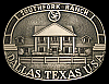 **NOS** VINTAGE 1980 ***SOUTHFORK RANCH*** DALLAS TV SHOW JR EWING BUCKLE