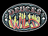 ***NOS*** 1980s ***DEUCES WILD*** (2 OF SPADES & 2 OF DIAMONDS) BELT BUCKLE