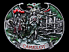 **NOS** BEAUTIFUL VINTAGE 1991 ***CAMELOT*** CASTLE & IMAGERY BELT BUCKLE