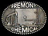 **NOS** VINTAGE 1980s ***FREMONT CHEMICAL*** SOLID BRASS OILFIELD BUCKLE