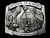 VINTAGE 1987 *SCHOOL TEACHERS* COMMEMORATIVE BELT BUCKLE