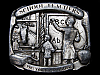 VINTAGE 1985 *SCHOOL TEACHERS* COMMEMORATIVE BELT BUCKLE