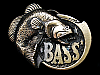COOL VINTAGE 1981 BASS FISHING COMMEMORATIVE BELT BUCKLE