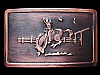REALLY NICE VINTAGE 1970s WESTERN STYLE ****RODEO COWBOY**** BELT BUCKLE